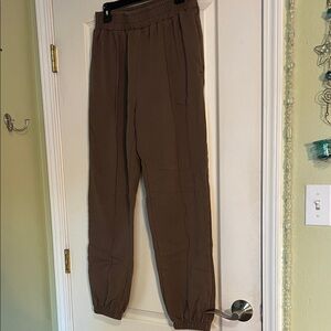 Women's Casual Brown Jogger Pants